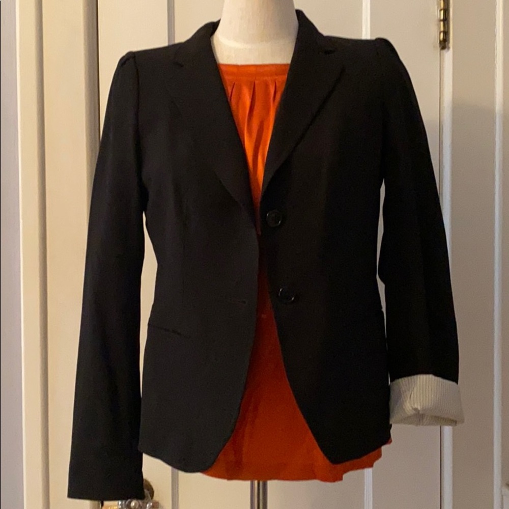 Banana Republic size 8 blazer Black fitted
